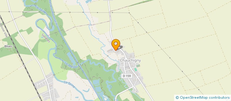 localisation de l'entreprise MADAME AURORE IDJER  CHAUCHIGNY