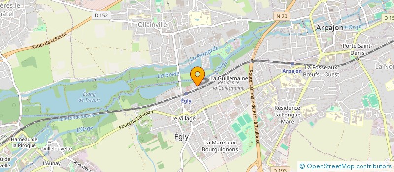 localisation de l'entreprise MADAME AURORE JACOMELLI  EGLY