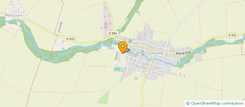 localisation de l'entreprise MADAME AURORE JACQUET  JUNIVILLE