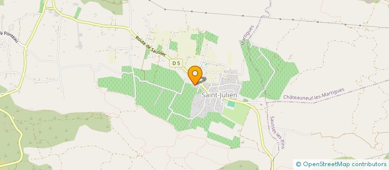 localisation de l'entreprise MADAME AURORE JASINSKI  MARTIGUES