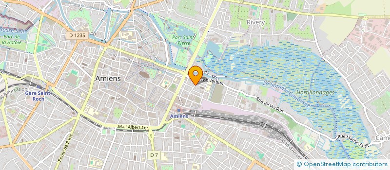 localisation de l'entreprise MADAME AURORE JEAN-BAPTISTE  AMIENS