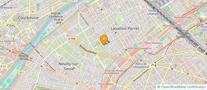 localisation de l'entreprise MADAME AURORE JOUSSEAUME DE LA BRETESCHE à LEVALLOIS-PERRET