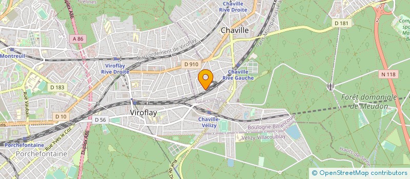 localisation de l'entreprise MADAME AURORE JUCHET à CHAVILLE