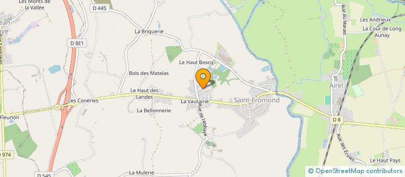 localisation de l'entreprise MADAME AURORE JULIEN  SAINT-FROMOND