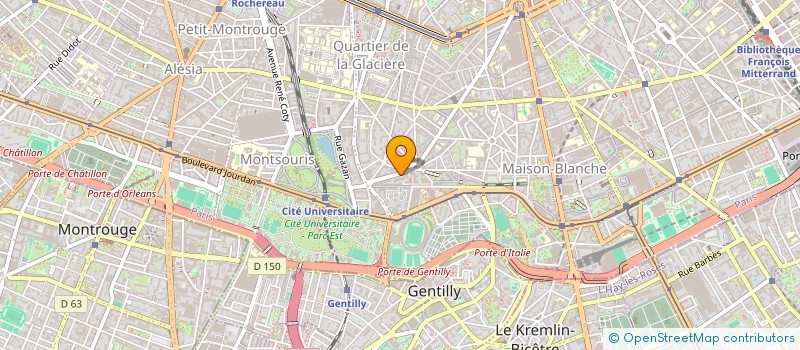 localisation de l'entreprise MADAME AURORE JUVENELLE  PARIS