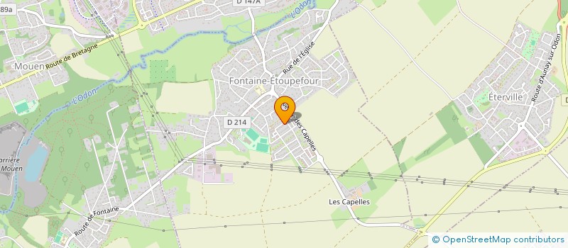 localisation de l'entreprise MADAME AURORE KALUZA  FONTAINE-ETOUPEFOUR