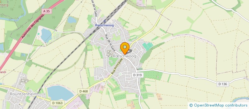 localisation de l'entreprise MADAME AURORE KLEIN  RSCHWOOG