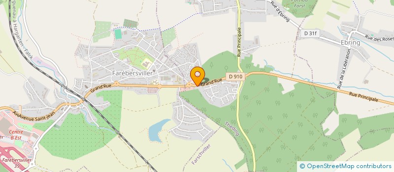 localisation de l'entreprise MADAME AURORE KLEINBOHL  THEDING