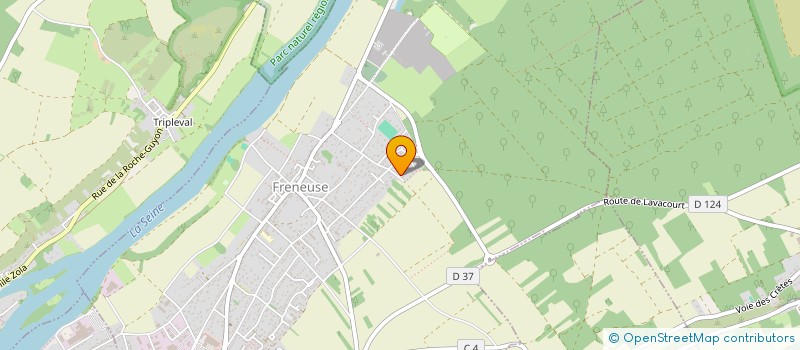 localisation de l'entreprise MADAME AURORE KRUPPERT  MAGNANVILLE