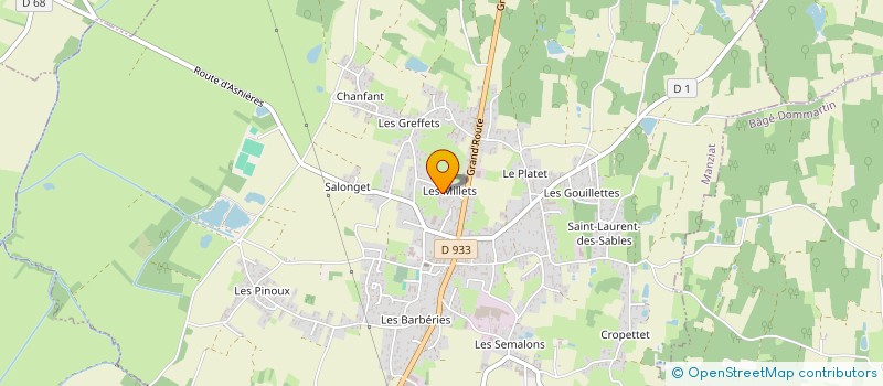 localisation de l'entreprise MADAME AURORE LACHAIZE à MANZIAT