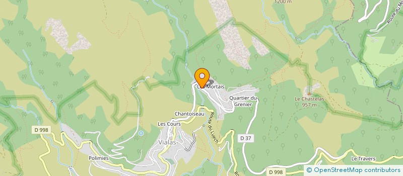 localisation de l'entreprise MADAME AURORE LACOMBE  VIALAS