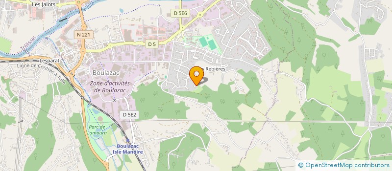 localisation de l'entreprise MADAME AURORE LAFAILLE  BOULAZAC ISLE MANOIRE