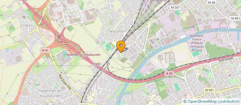 localisation de l'entreprise MADAME AURORE LAKEHAL  SEQUEDIN