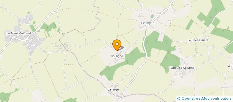 localisation de l'entreprise MADAME AURORE LALANDE  LORIGNE