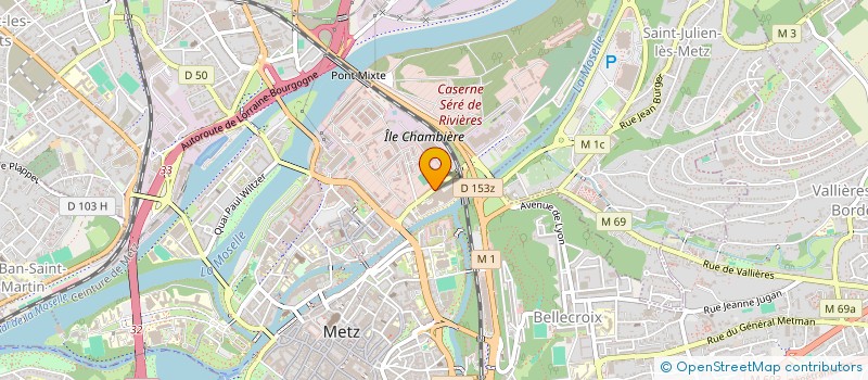 localisation de l'entreprise MADAME AURORE LALLEMAND  METZ