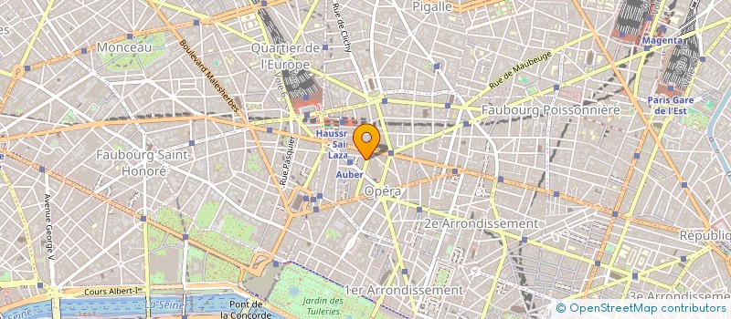 localisation de l'entreprise MADAME AURORE LALUCQ  PARIS