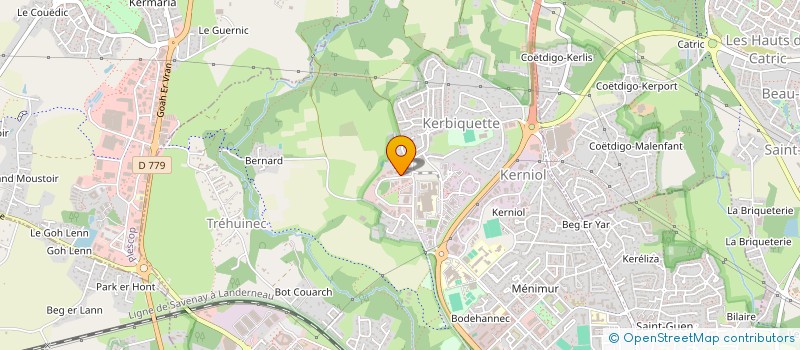 localisation de l'entreprise MADAME AURORE LAMBERET à VANNES