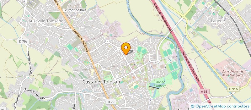 localisation de l'entreprise MADAME AURORE LAMBS  CASTANET-TOLOSAN