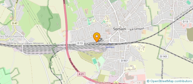 localisation de l'entreprise MADAME AURORE LANDA à SOMAIN