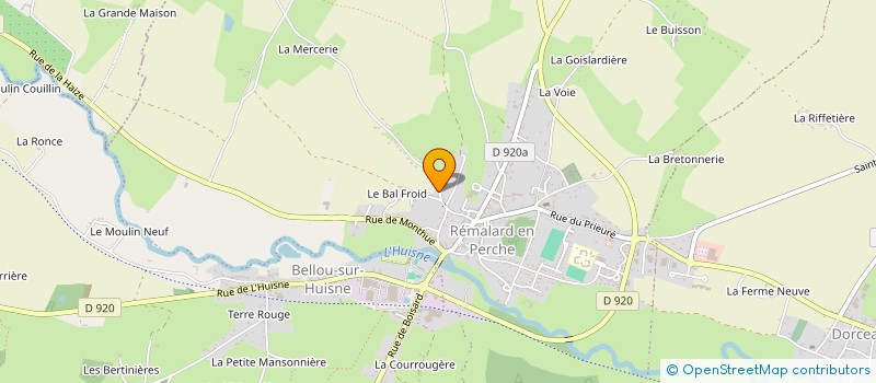 localisation de l'entreprise MADAME AURORE LANDIER à REMALARD-EN-PERCHE