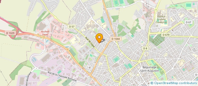 localisation de l'entreprise MADAME AURORE LANDON à SAINT-QUENTIN