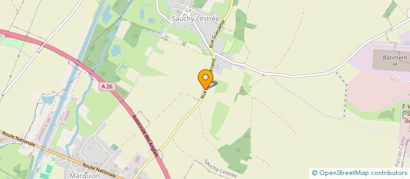 localisation de l'entreprise MADAME AURORE LANGLOIS à SAUCHY-LESTREE