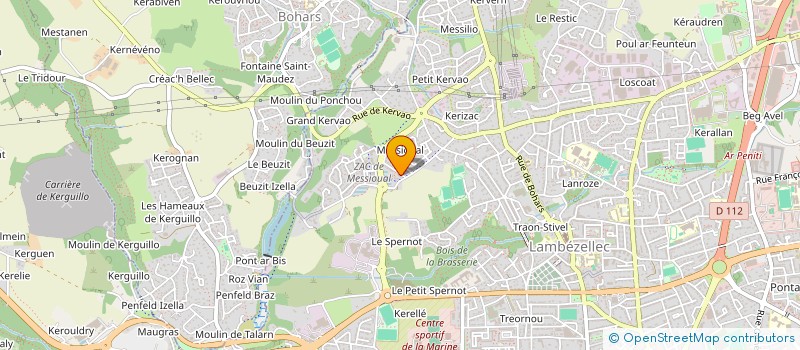 localisation de l'entreprise MADAME AURORE LARIVAIN à BREST