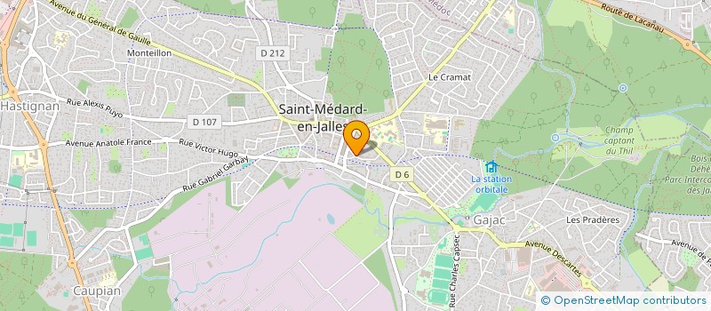 localisation de l'entreprise MADAME AURORE LARREY  SAINT-MEDARD-EN-JALLES