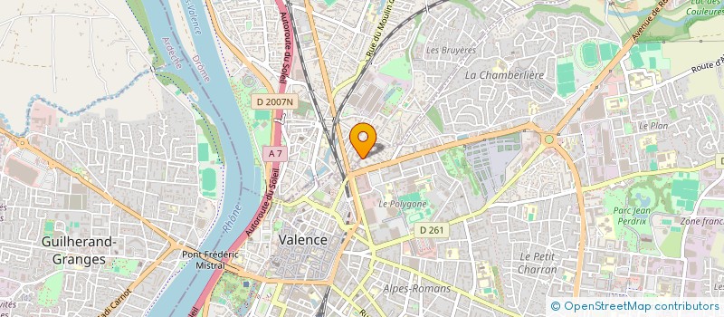 localisation de l'entreprise MADAME AURORE LAVASTRE à VALENCE