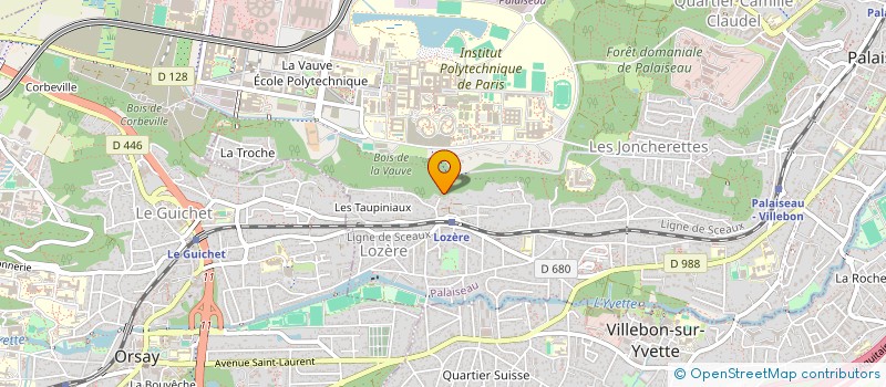 localisation de l'entreprise MADAME AURORE LE COTTIER à PALAISEAU