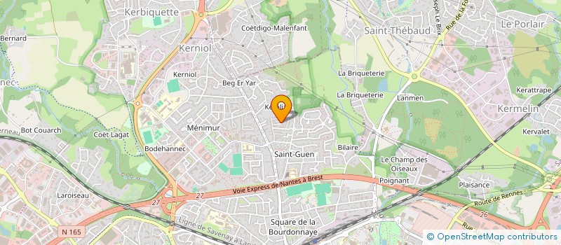 localisation de l'entreprise MADAME AURORE LE FEVRE à VANNES