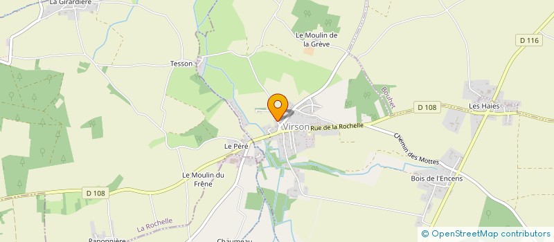 localisation de l'entreprise MADAME AURORE LE FRANCOIS  BOUHET