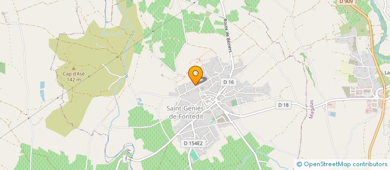 localisation de l'entreprise MADAME AURORE LE MADEC à SAINT-GENIES-DE-FONTEDIT