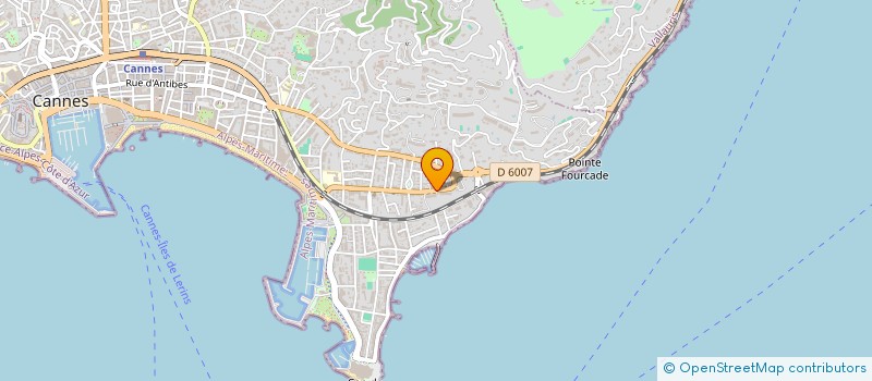 localisation de l'entreprise MADAME AURORE LE SAUX à CANNES