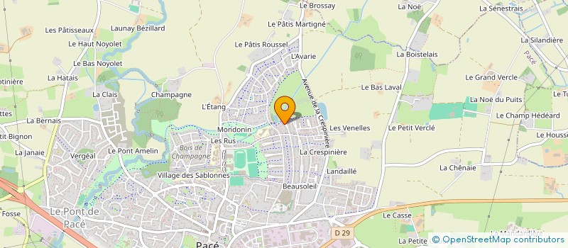 localisation de l'entreprise MADAME AURORE LEBACLE à PACE