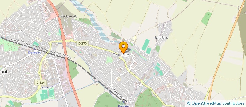localisation de l'entreprise MADAME AURORE LEBARON  EZANVILLE