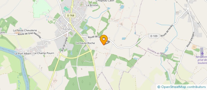 localisation de l'entreprise MADAME AURORE LECOMTE  FENEU