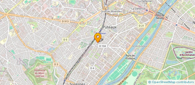 localisation de l'entreprise MADAME AURORE LEDUDAL à PUTEAUX
