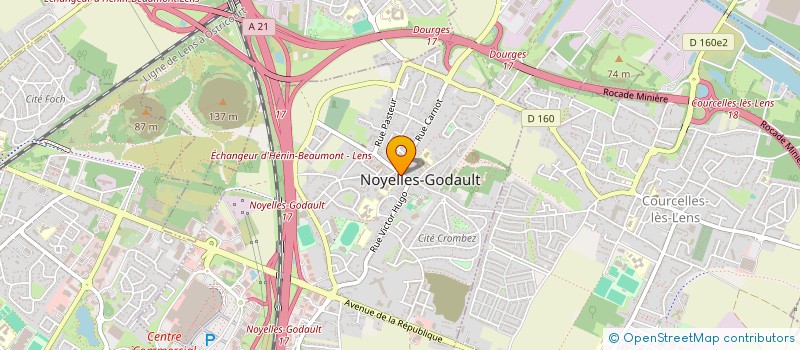 localisation de l'entreprise MADAME AURORE LEFEBVRE  NOYELLES-GODAULT