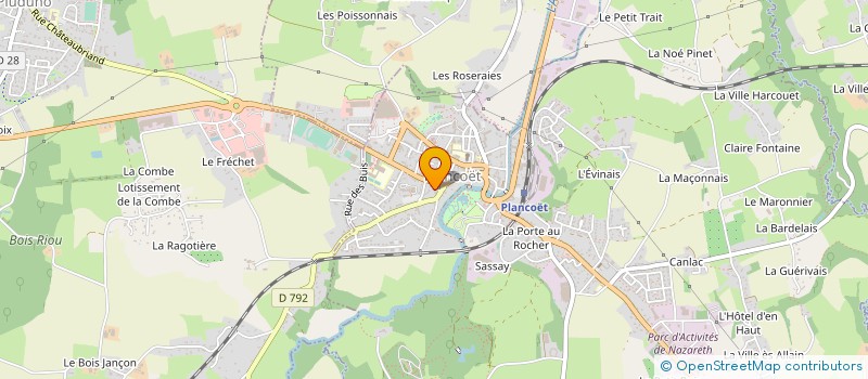 localisation de l'entreprise MADAME AURORE LEGRAND à PLANCOET
