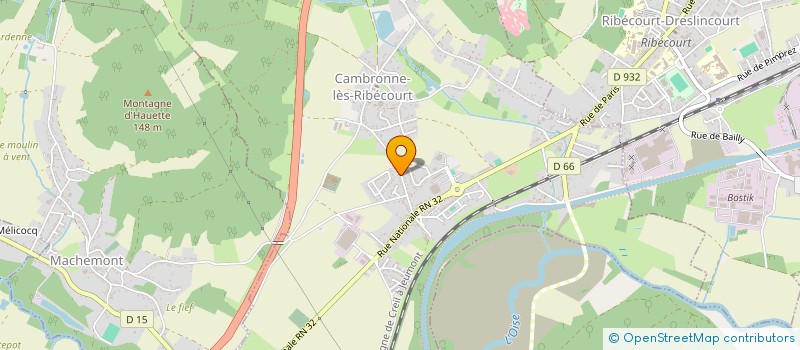 localisation de l'entreprise MADAME AURORE LEGRAND à CAMBRONNE-LES-RIBECOURT