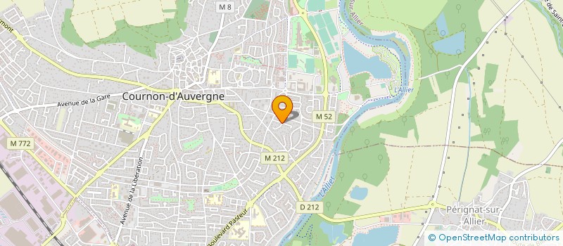 localisation de l'entreprise MADAME AURORE LEMDANI  COURNON-D'AUVERGNE