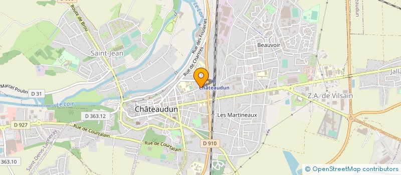 localisation de l'entreprise MADAME AURORE LEMOZY à CHATEAUDUN