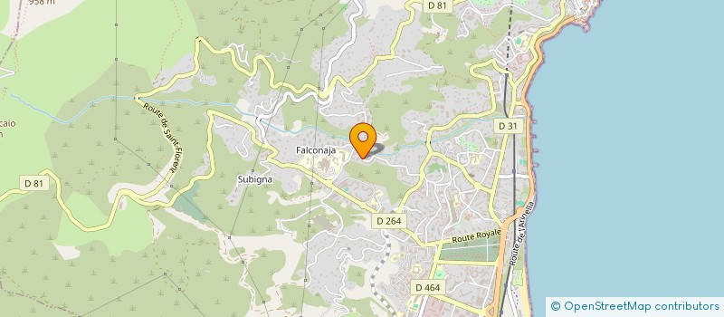 localisation de l'entreprise MADAME AURORE LENOIR à BASTIA