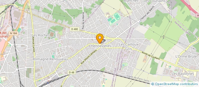 localisation de l'entreprise MADAME AURORE LESCENE  CONFLANS-SAINTE-HONORINE