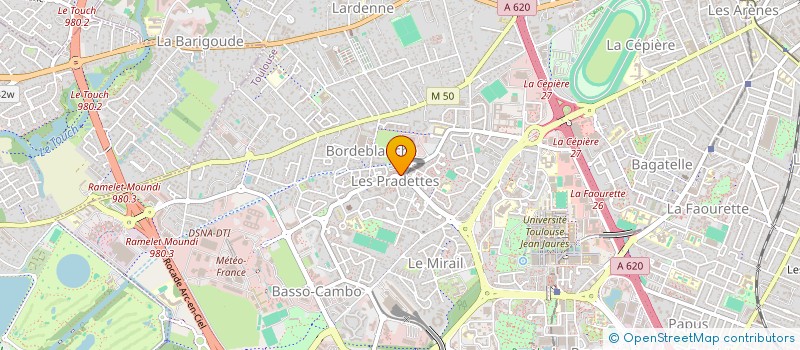 localisation de l'entreprise MADAME AURORE LEURIDAN PARROUY à TOULOUSE