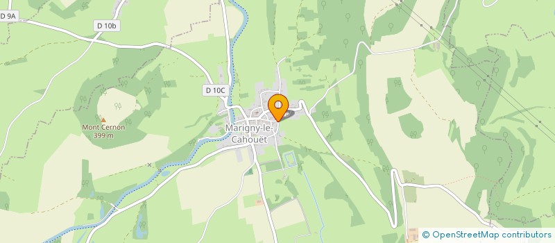 localisation de l'entreprise MADAME AURORE LHUILLIER  SALMAISE