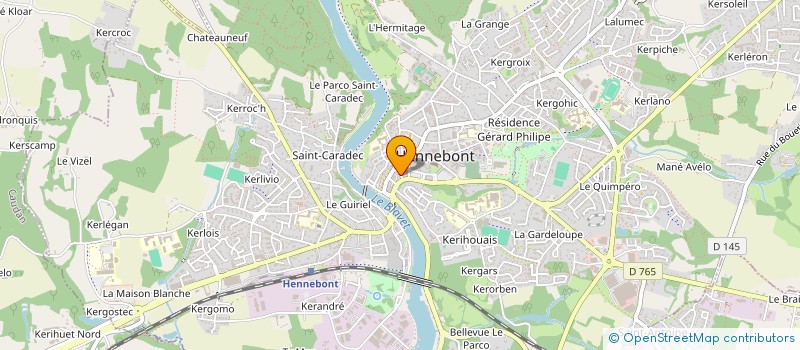 localisation de l'entreprise MADAME AURORE LIPTAK GALO à HENNEBONT