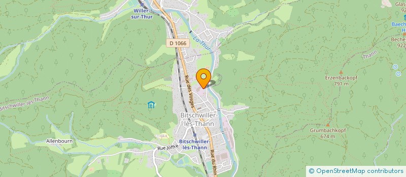 localisation de l'entreprise MADAME AURORE LISEAU  BITSCHWILLER-LES-THANN