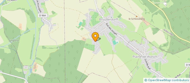 localisation de l'entreprise MADAME AURORE LOCHU  BROUDERDORFF